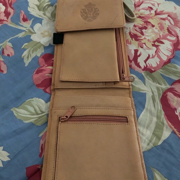 Preston &York leather wallet phone case on back vintage - Picture 6 of 7